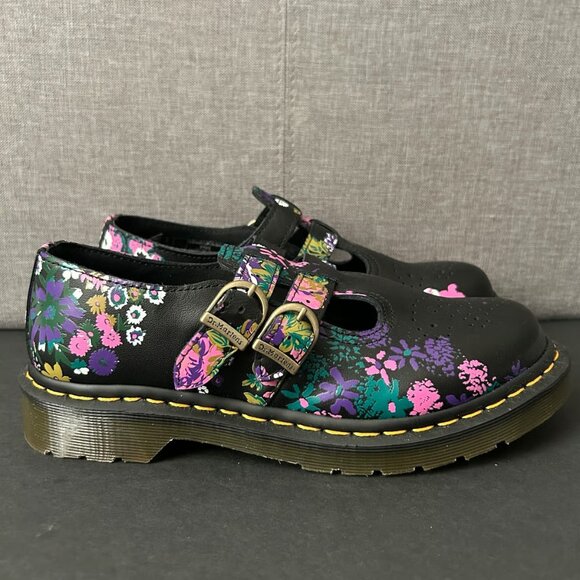 NWT Dr. Martens Floral Mary-Janes - Picture 11 of 12